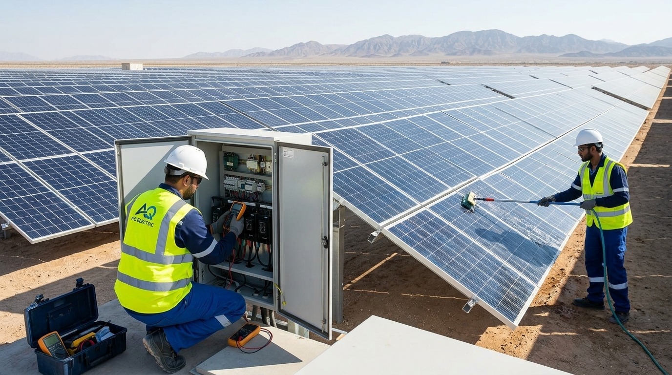 Solar PV Plant Operation & Maintenance