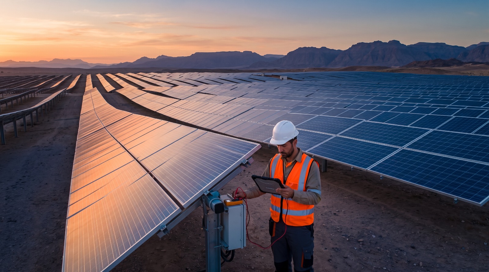 Solar PV Testing Services in Jordan: A Field Perspective from 7 Projects and 124 MWp
