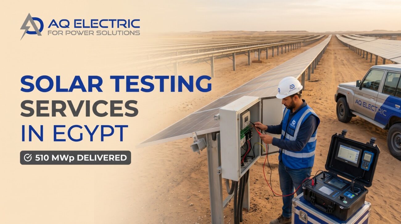 Solar Testing Services in Egypt: A Field Perspective from Benban, Kom Ombo, and 510 MWp Delivered