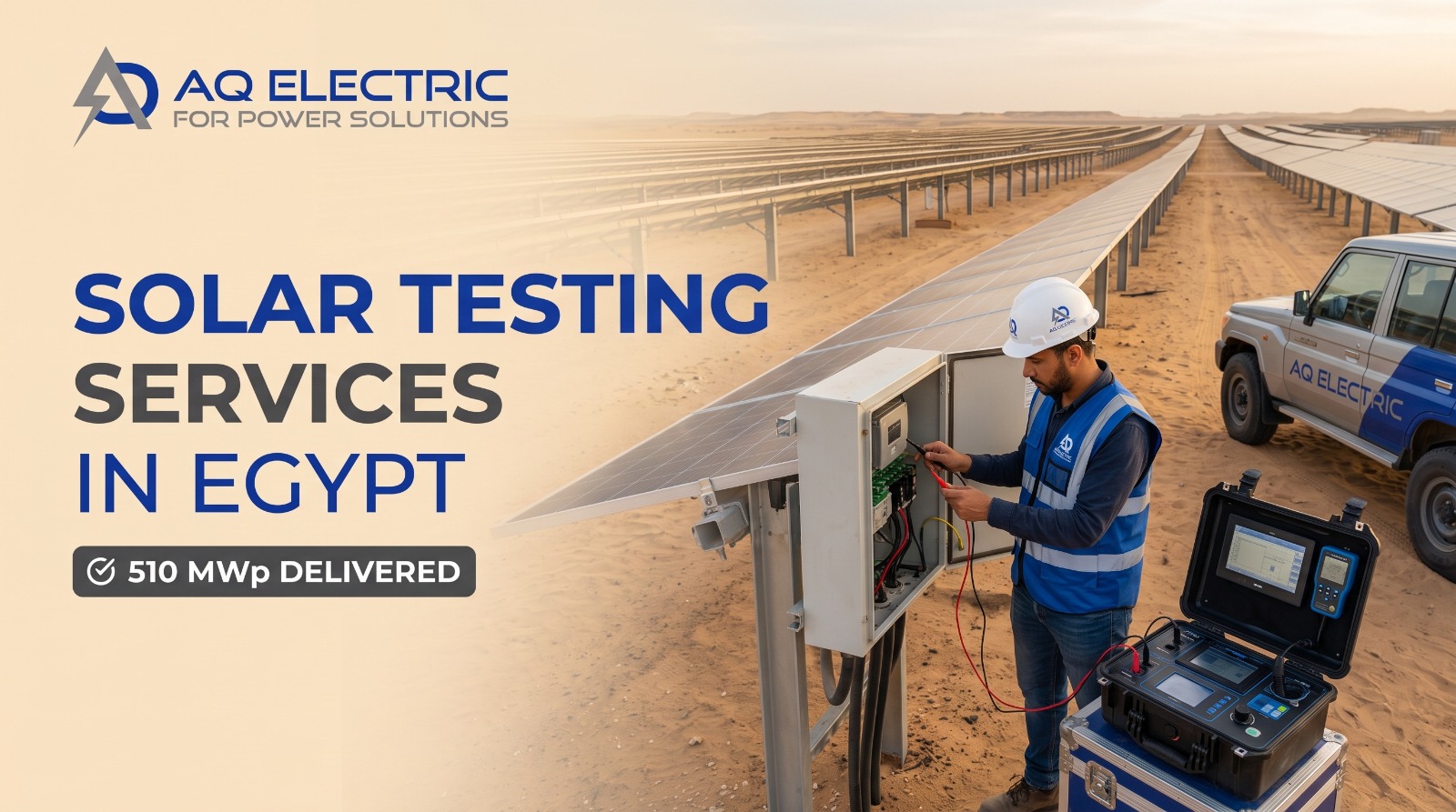 Solar Testing Services in Egypt: A Field Perspective from Benban, Kom Ombo, and 510 MWp Delivered