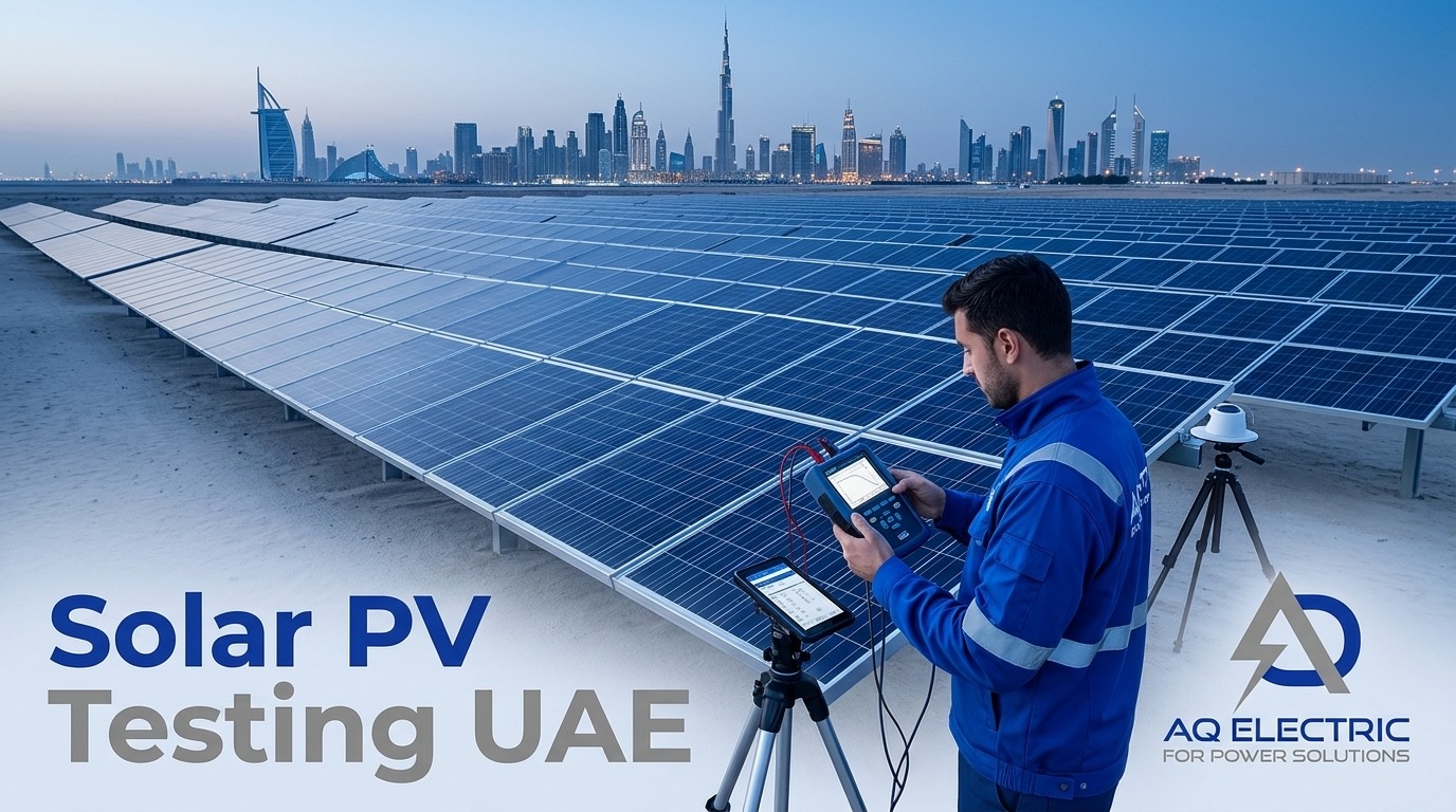 Solar PV Testing Services in the UAE: A Field Guide for Dubai, Abu Dhabi & the Emirates