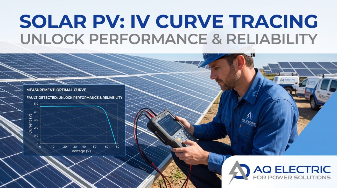 IV Curve Tracing for Solar PV: How It Works and Why It Matters?