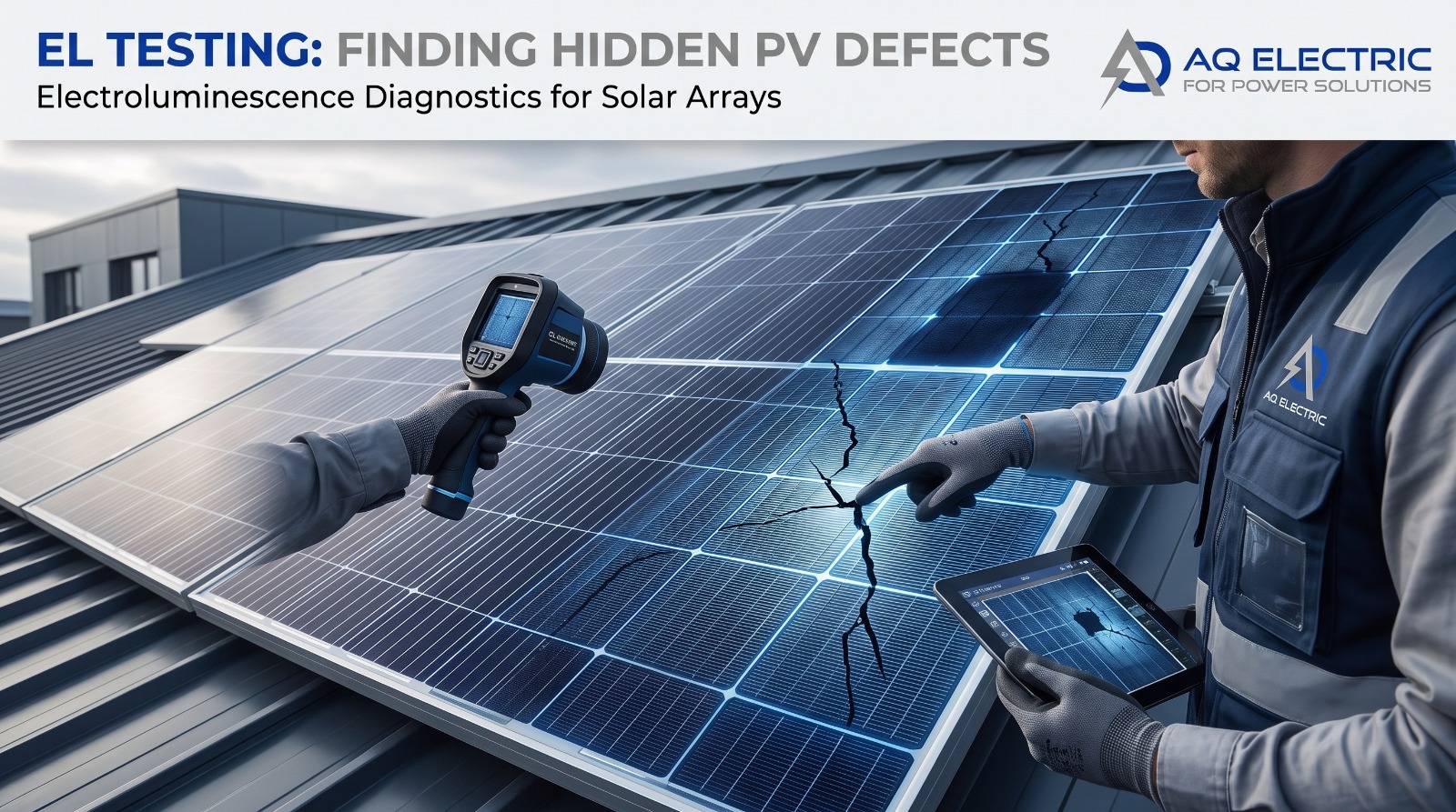 Electroluminescence (EL) Testing for Solar PV | Finding the Defects You Cannot See