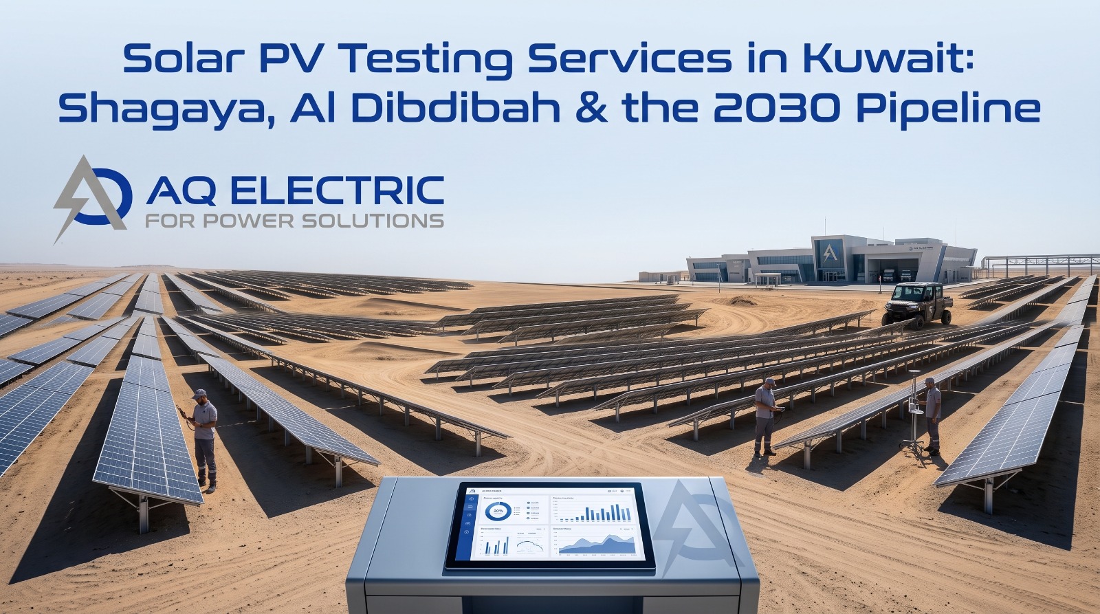 AQ Electric delivers solar PV testing services in Kuwait