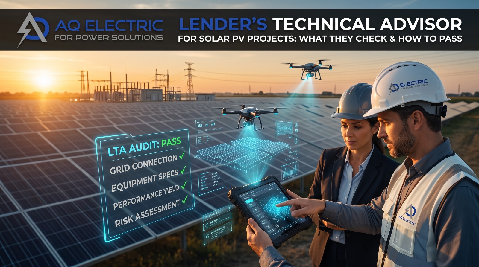 Lender's Technical Advisor for Solar PV Projects: What They Check and How to Pass